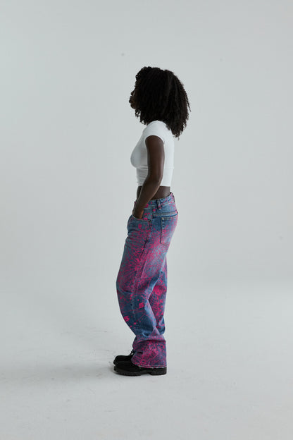 INDIGO V2 WEB DENIM ON MODEL
