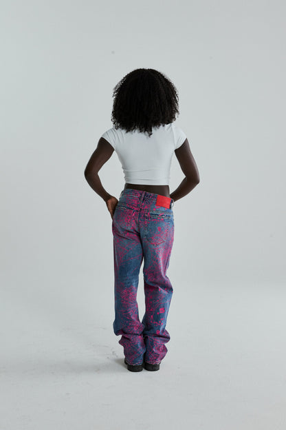 INDIGO V2 WEB DENIM ON MODEL