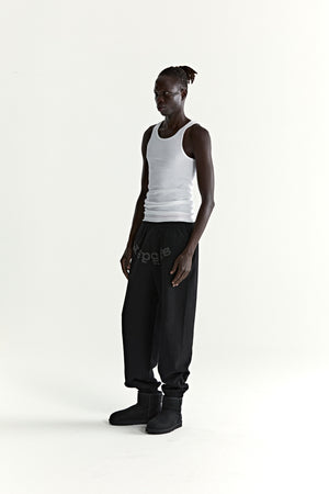 BLACK PHANTOM WEB SWEATPANT ON MODEL