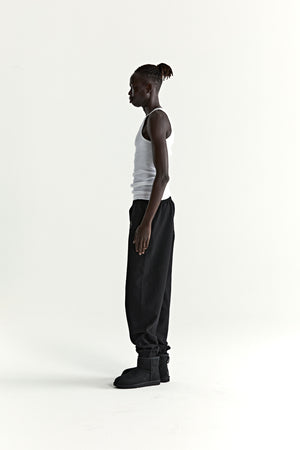 BLACK PHANTOM WEB SWEATPANT ON MODEL