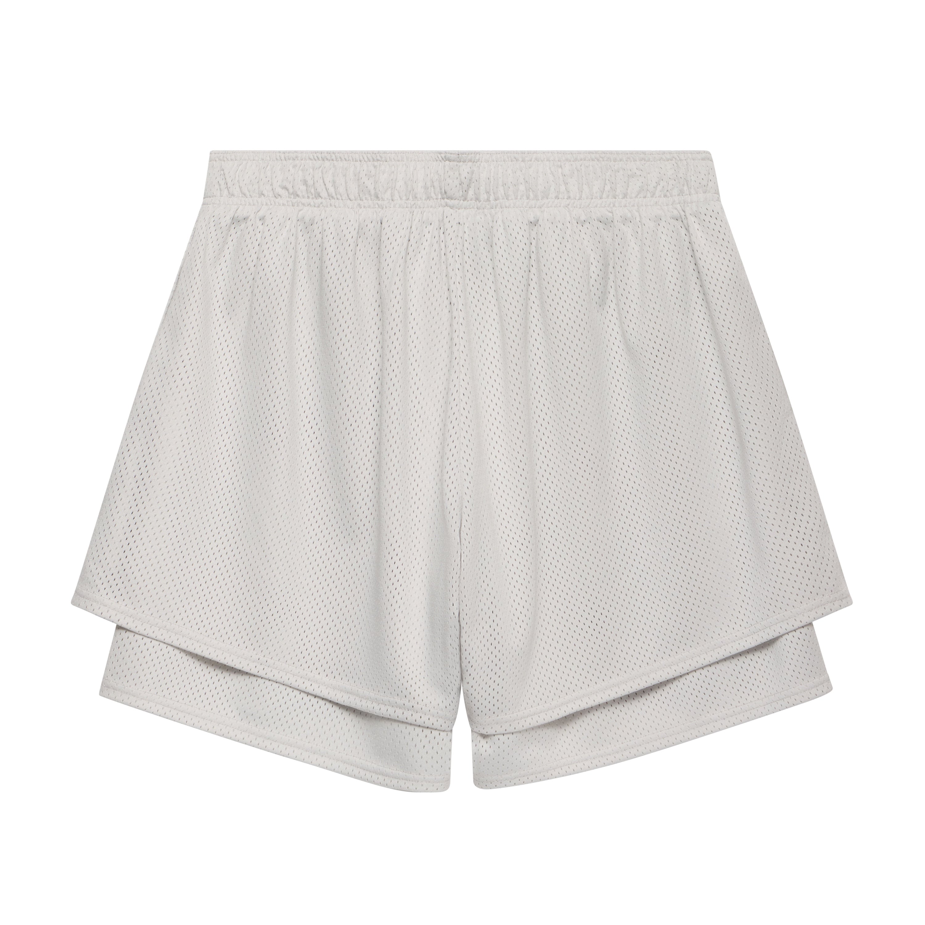 PLASTIC MESH DOUBLE LAYER SHORT | SP5DER | KING SPIDER