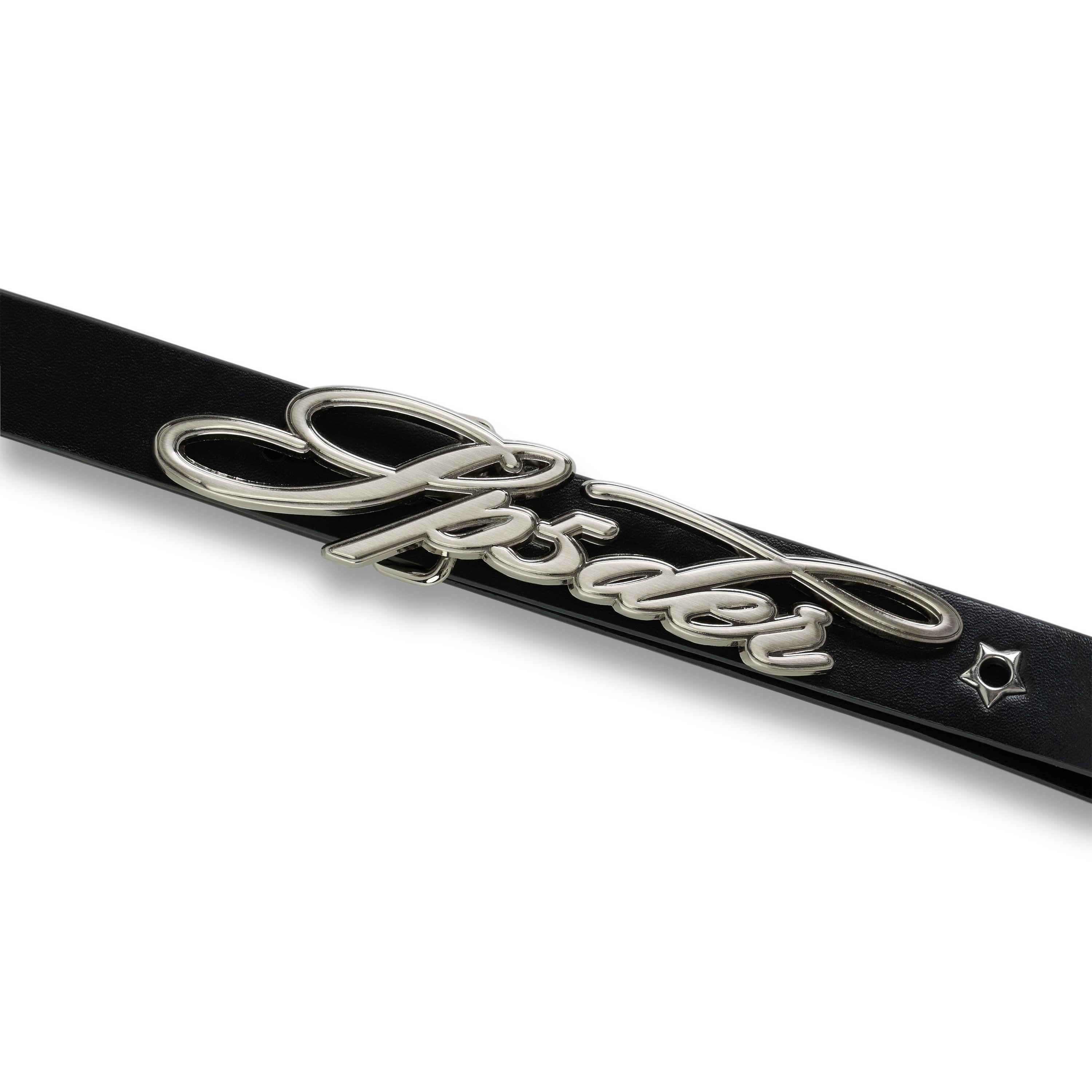 BLACK R-05 SCRIPT BELT | SP5DER | KING SPIDER