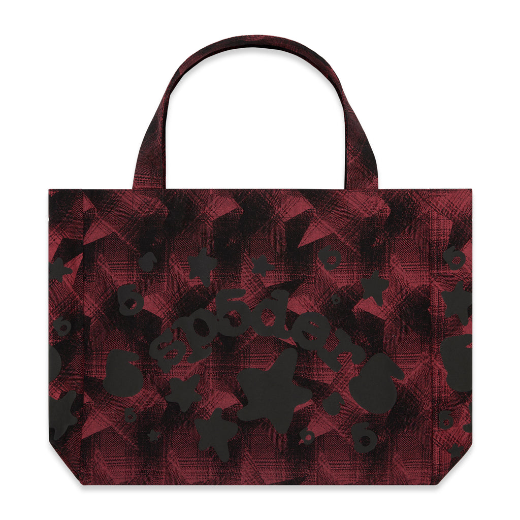 BELUGA PLAID TOTE