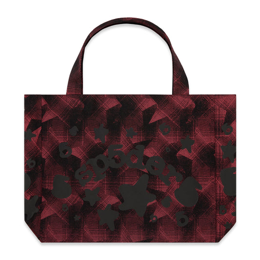 BELUGA PLAID TOTE