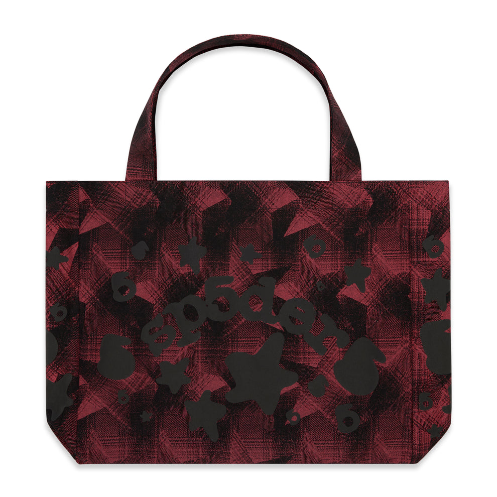 BELUGA PLAID TOTE