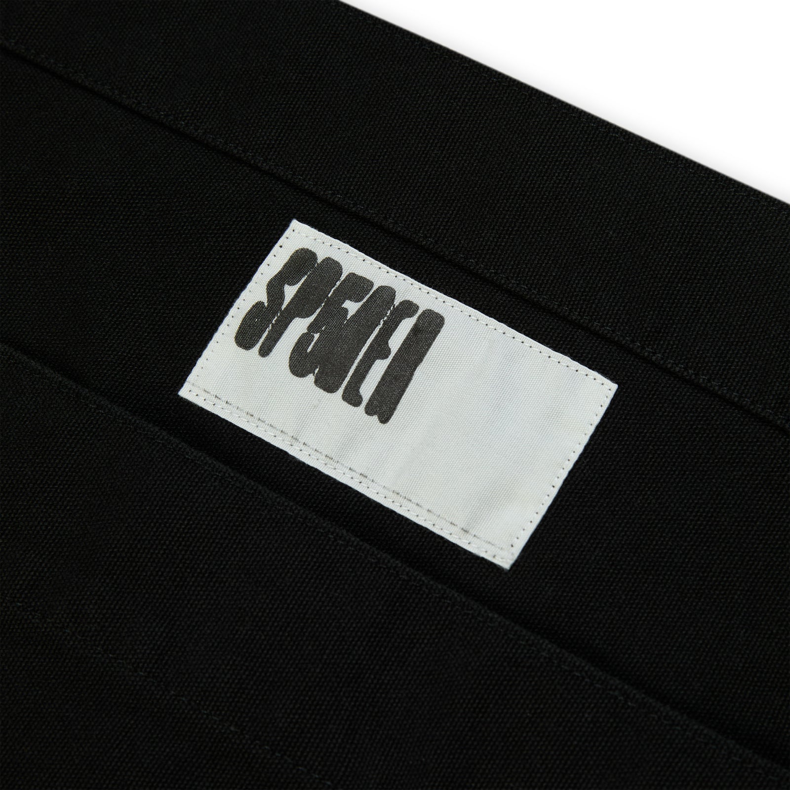 BLACK BIG STAR TOTE
