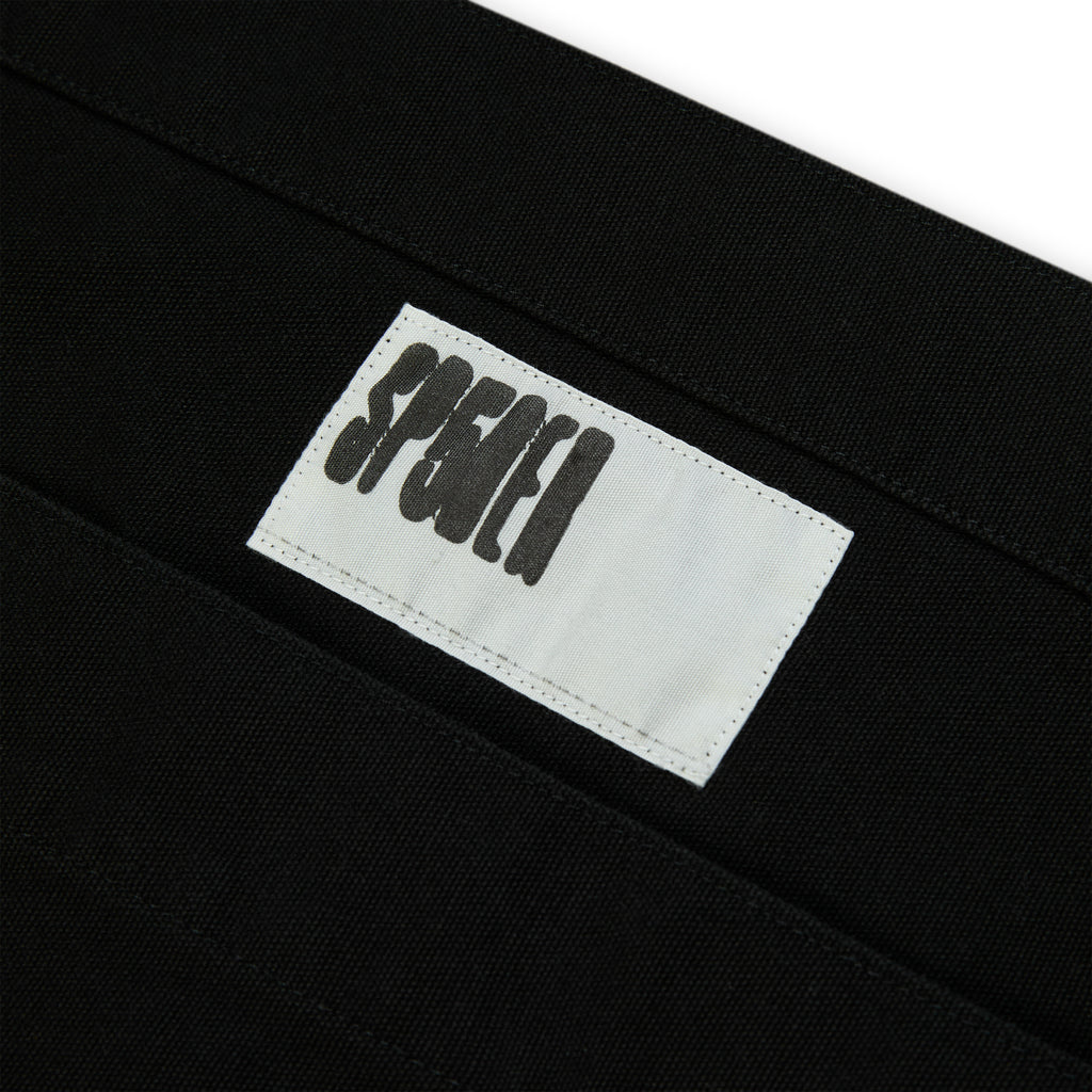 BLACK BIG STAR TOTE