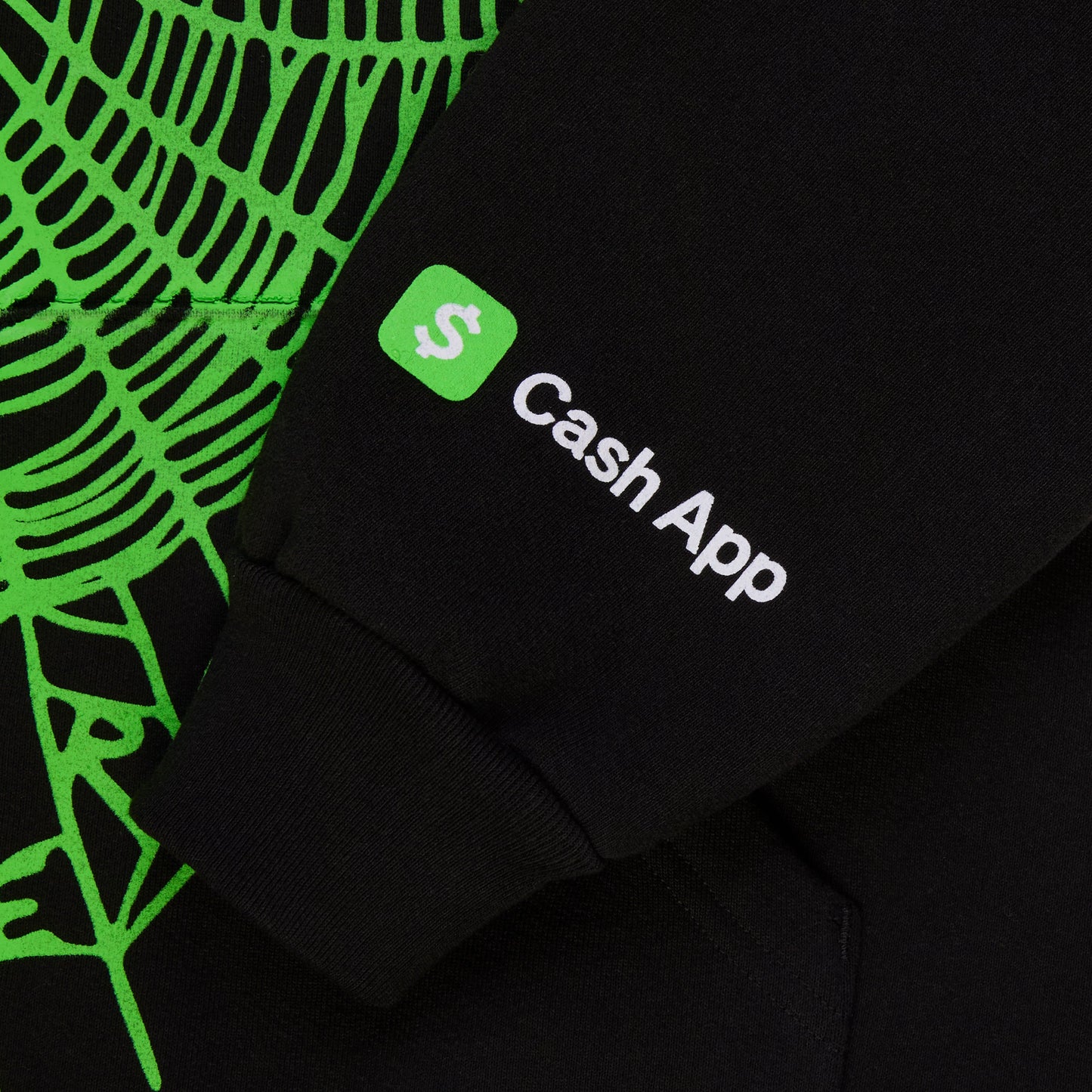 CA$H OG WEB V2 RHINESTONE ZIP HOODIE