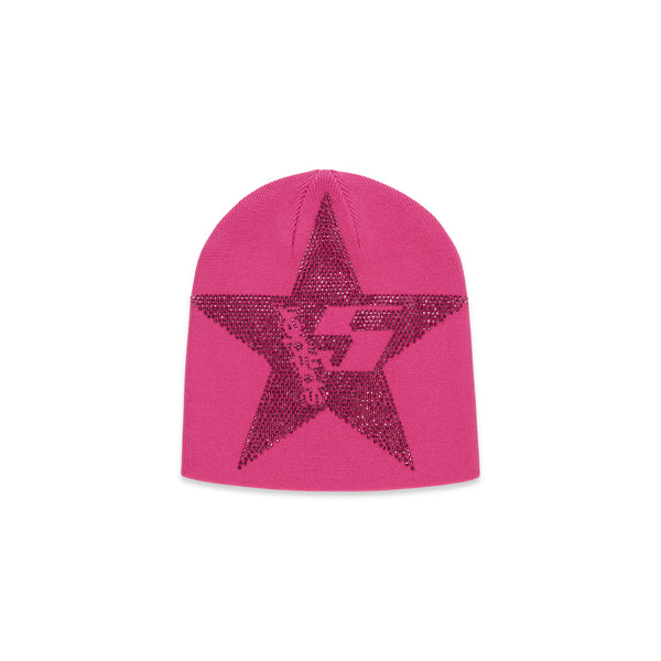 PINK STAR RHINESTONE SKULLY | SP5DER | KING SPIDER