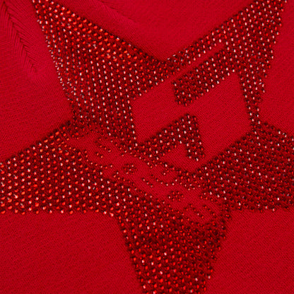 STAR RHINESTONE SKULLY