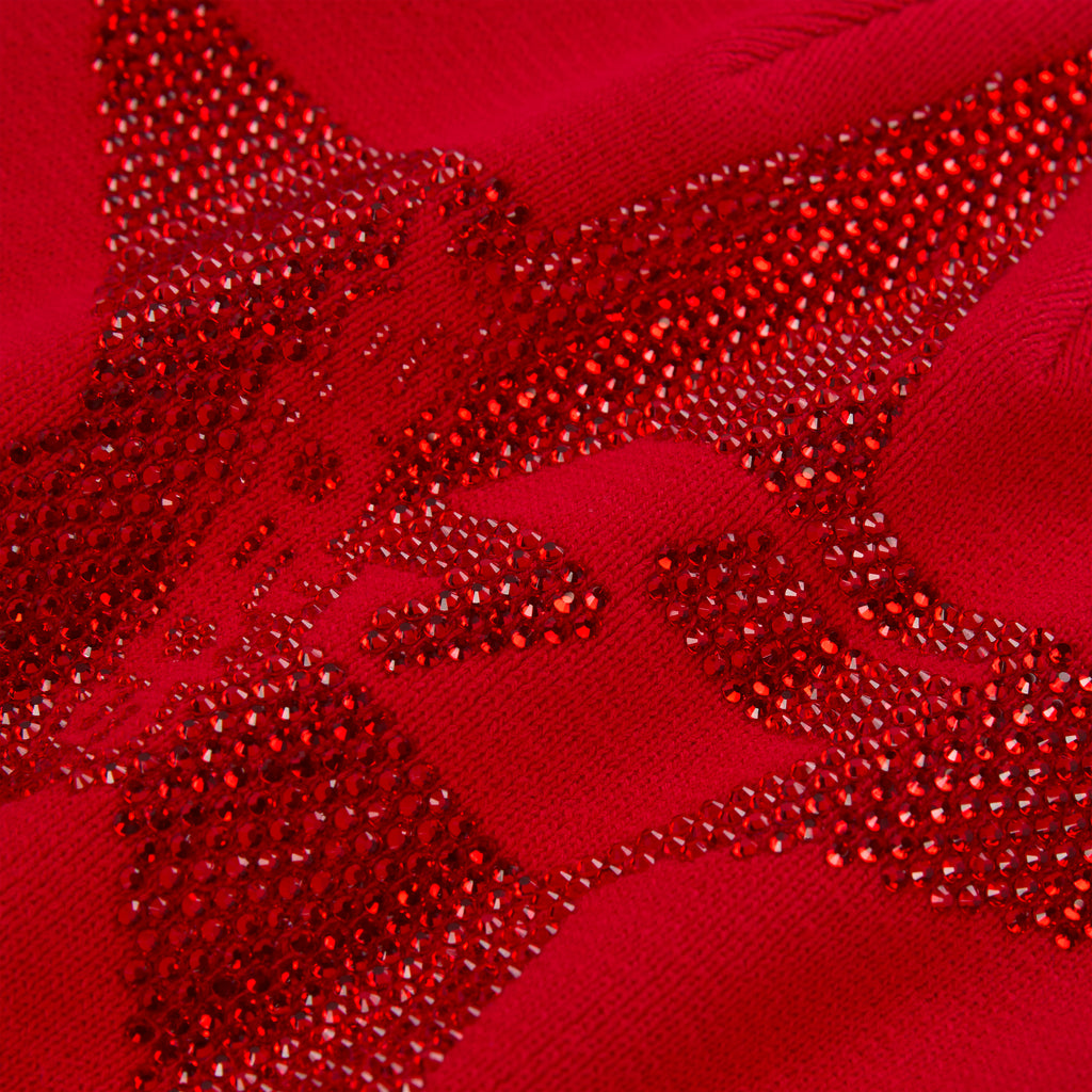 Spider Rinestone Red RED STAR RHINESTONE SKULLY | SP5DER | KING SPIDER