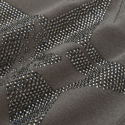 STAR RHINESTONE SKULLY