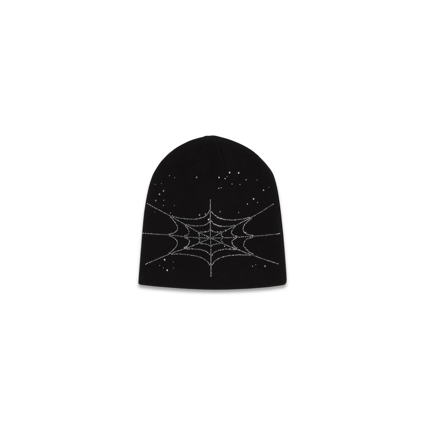 RHINESTONE SILK SKULLY