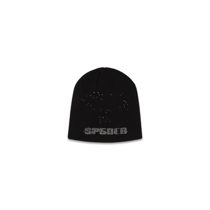 RHINESTONE SILK SKULLY