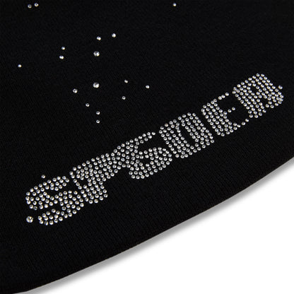 RHINESTONE SILK SKULLY