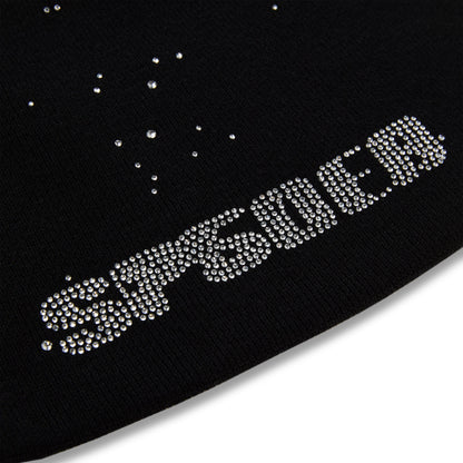 RHINESTONE SILK SKULLY