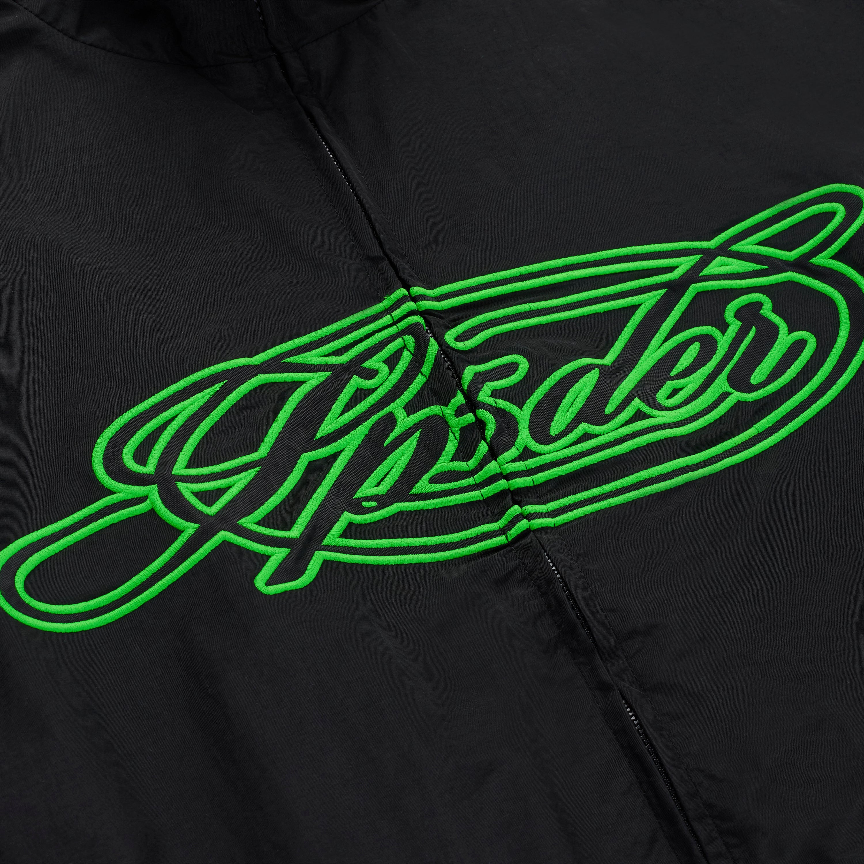 BLACK SCRIPT WARM UP JACKET | SP5DER | KING SPIDER