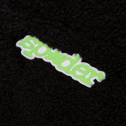 BLACK SHERPA PUFFER JACKET