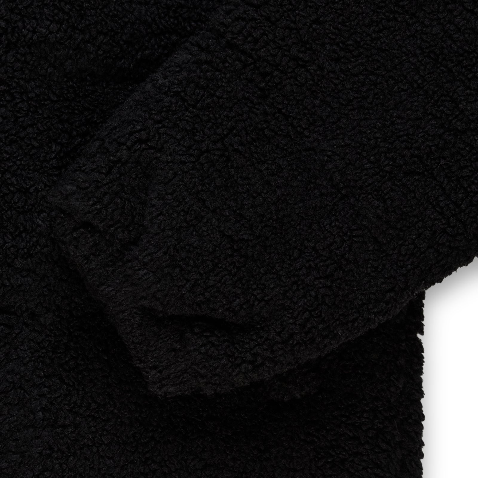 BLACK SHERPA PUFFER JACKET