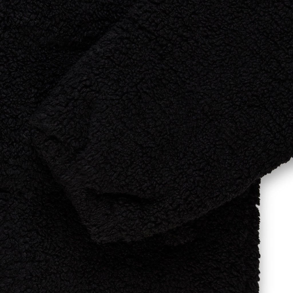 BLACK SHERPA PUFFER JACKET