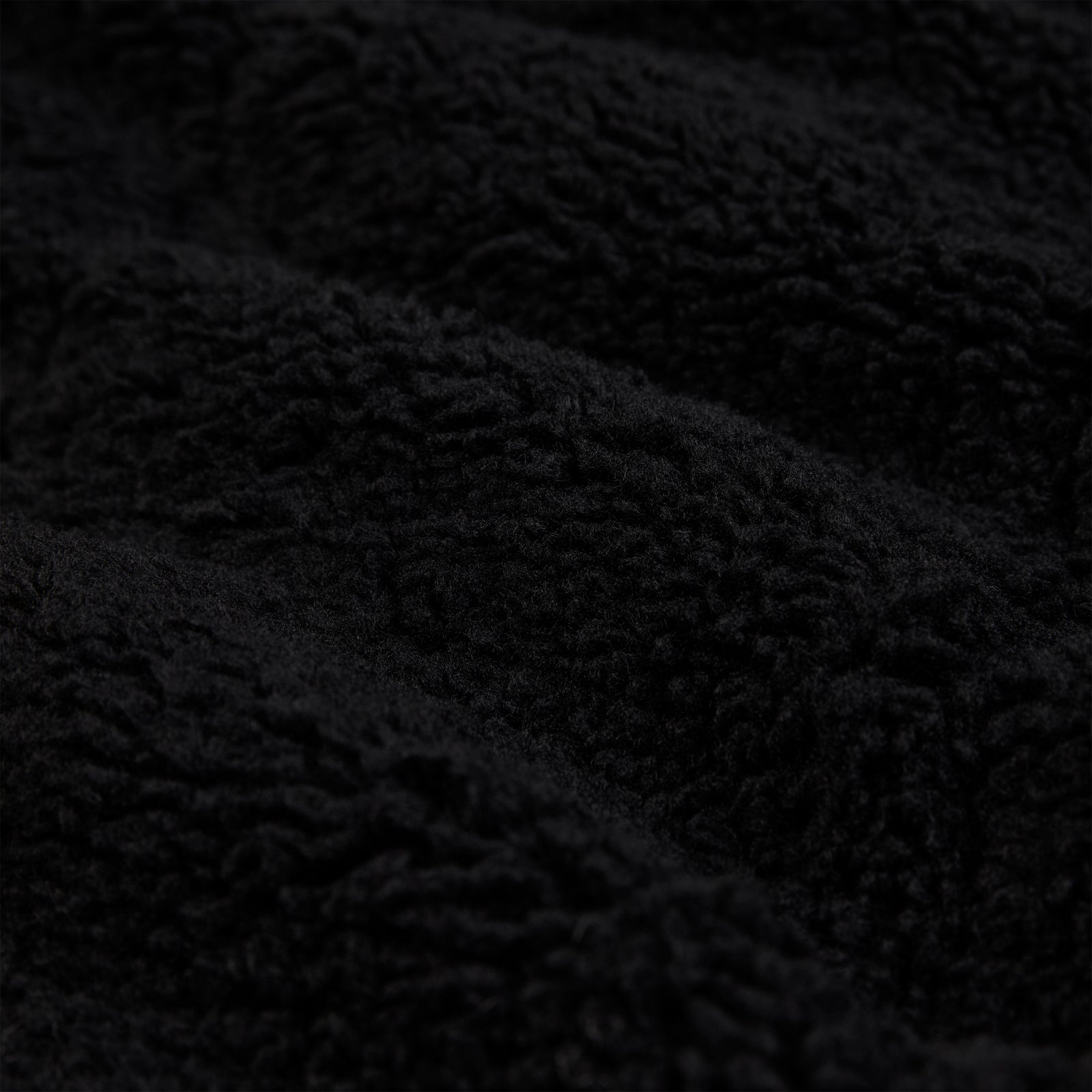 BLACK SHERPA PUFFER JACKET