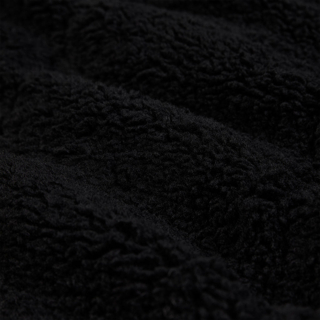 BLACK SHERPA PUFFER JACKET