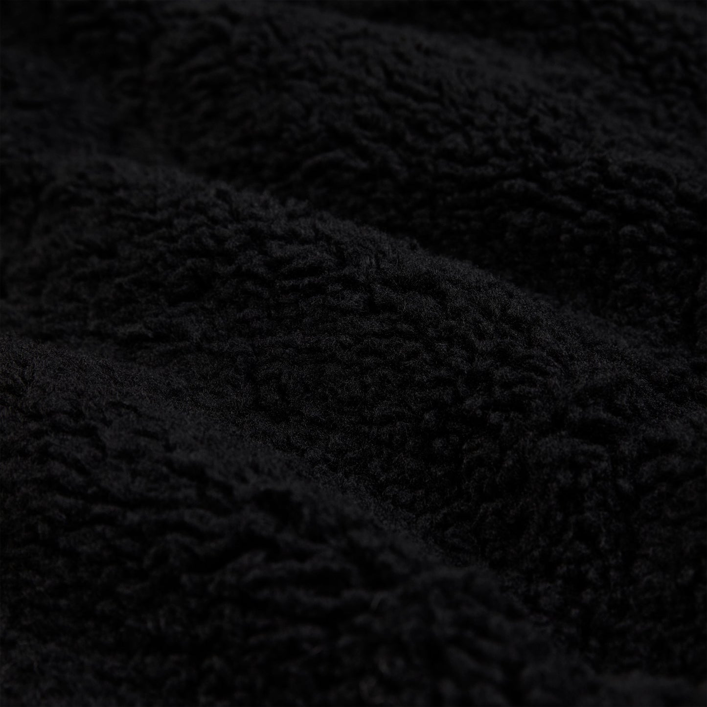 BLACK SHERPA PUFFER JACKET