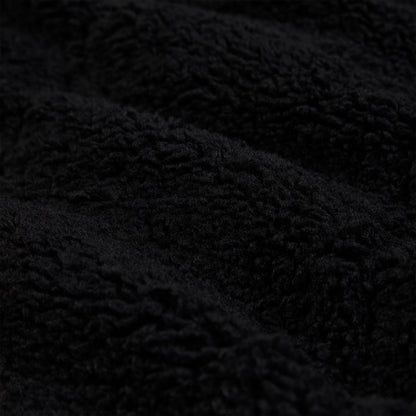 BLACK SHERPA PUFFER JACKET