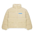 CREAM SHERPA PUFFER JACKET