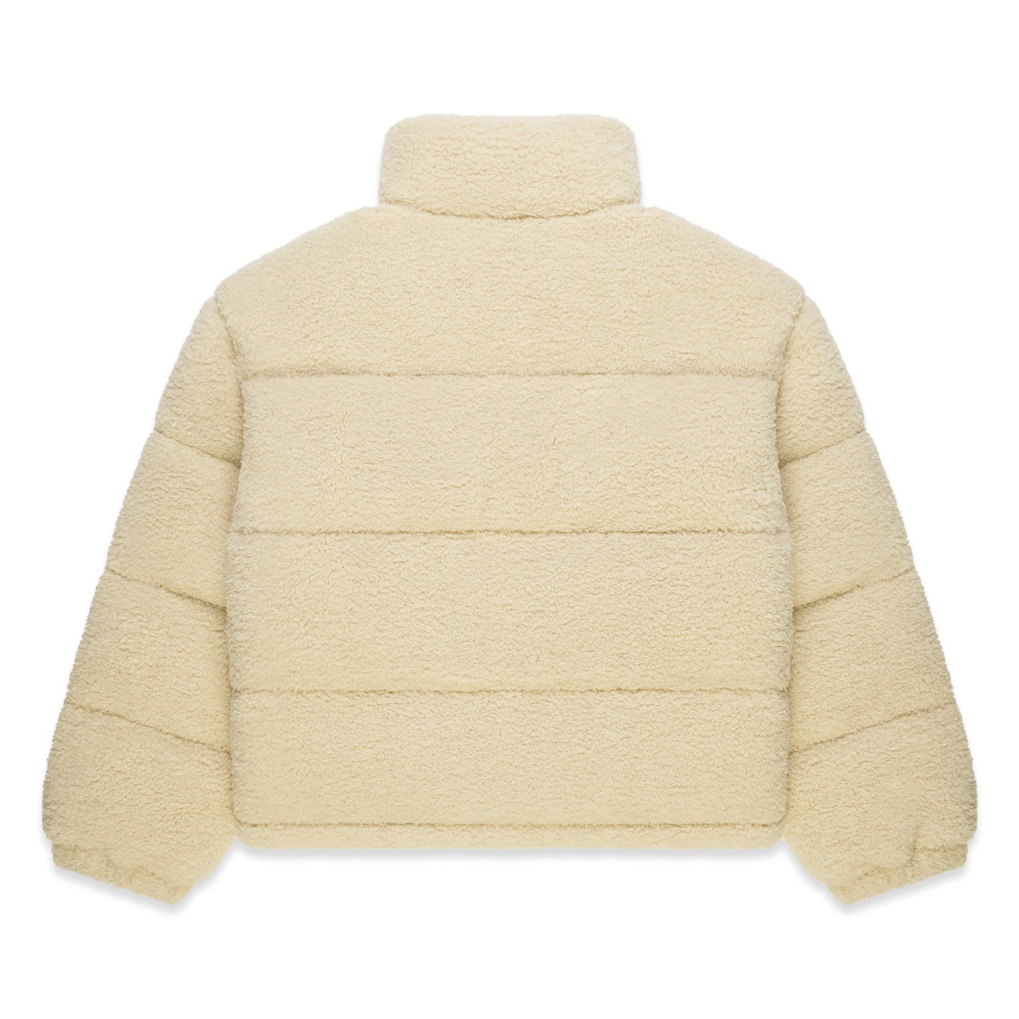 CREAM SHERPA PUFFER JACKET
