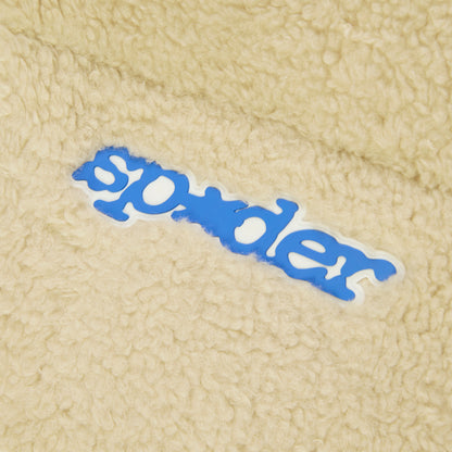 CREAM SHERPA PUFFER JACKET