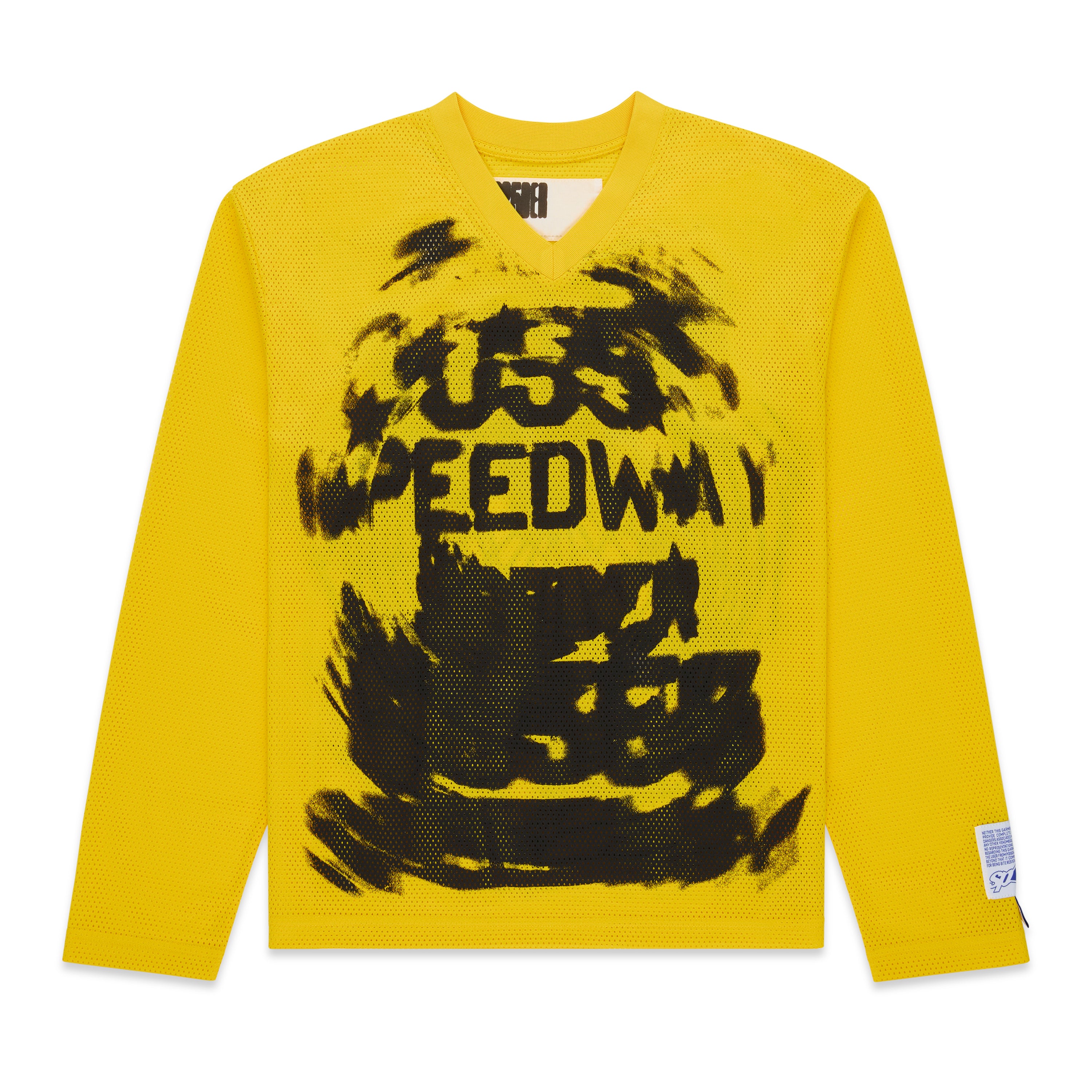 YELLOW SPEEDWAY LONGSLEEVE | SP5DER | KING SPIDER