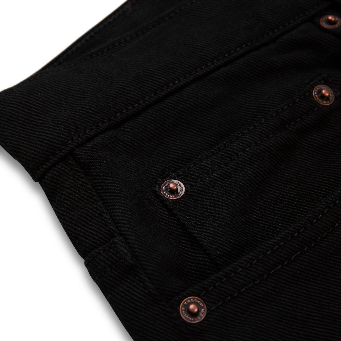 BLACK RIVET DENIM
