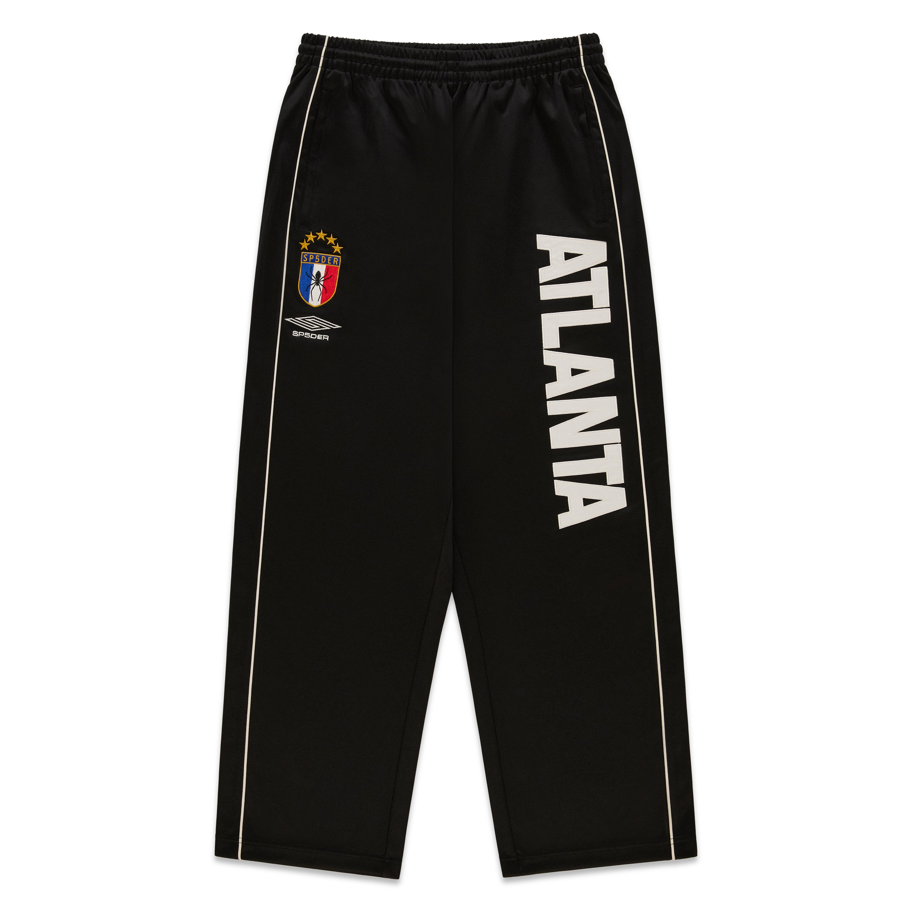 BLACK ATLANTA TRACK JACKET | SP5DER | KING SPIDER