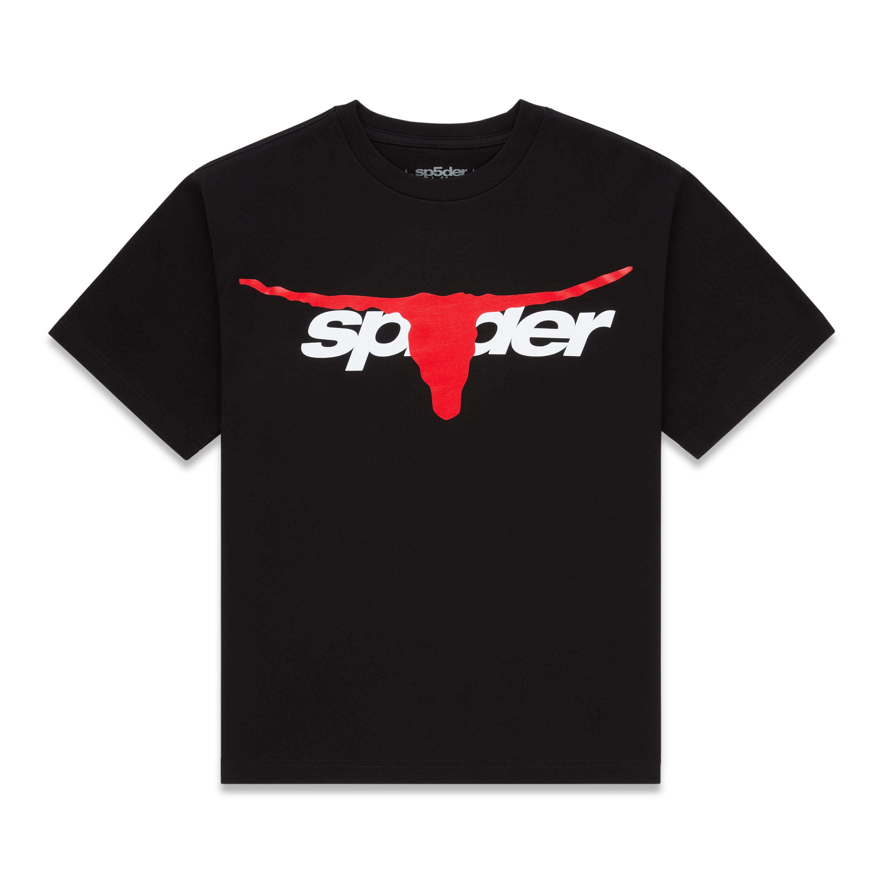BLACK TX 5 FLAG TEE | SP5DER | KING SPIDER