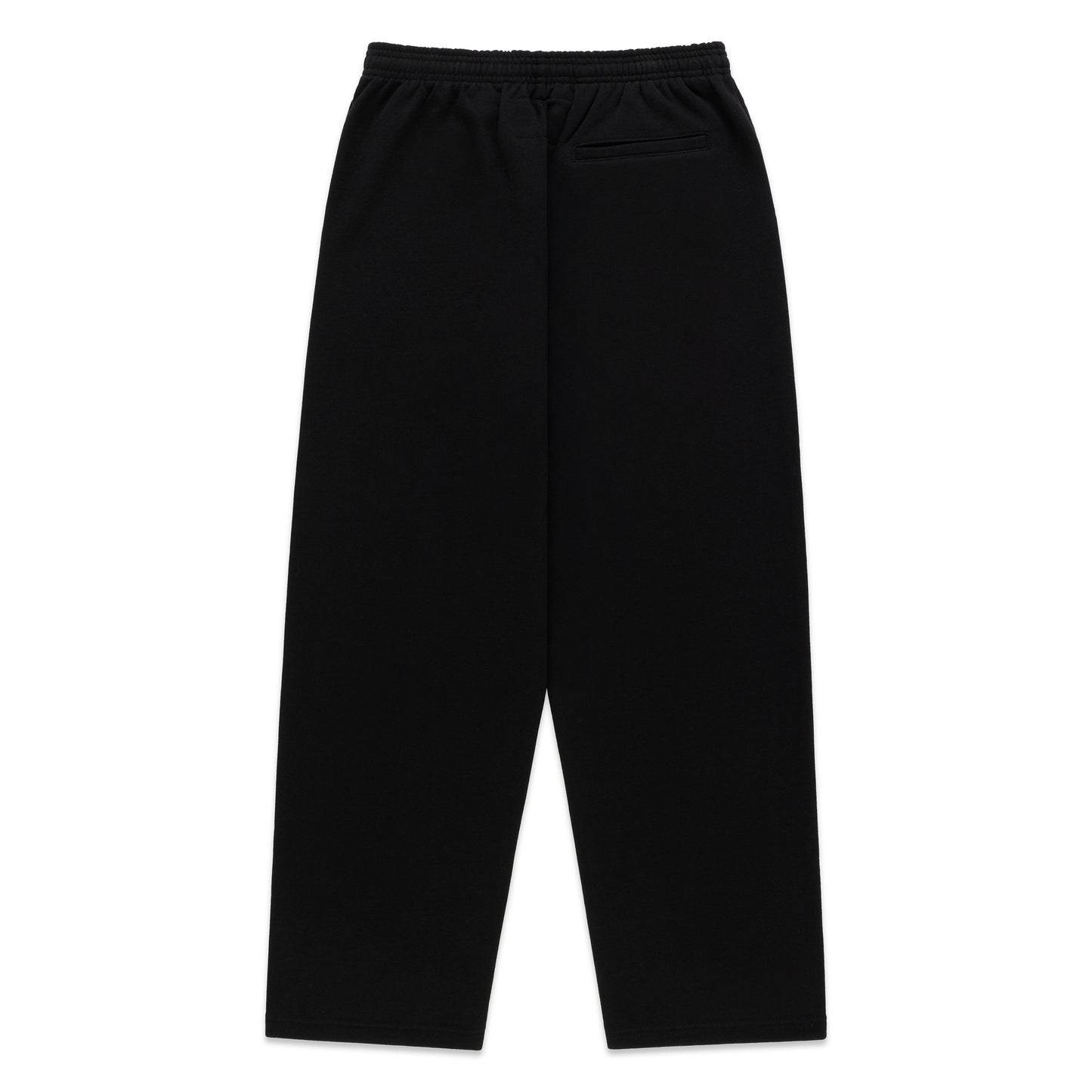 RHINESTONE SCRIPT WIDE LEG SWEATPANT