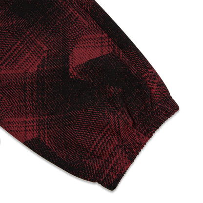 PLAID SPLATT SWEATPANT