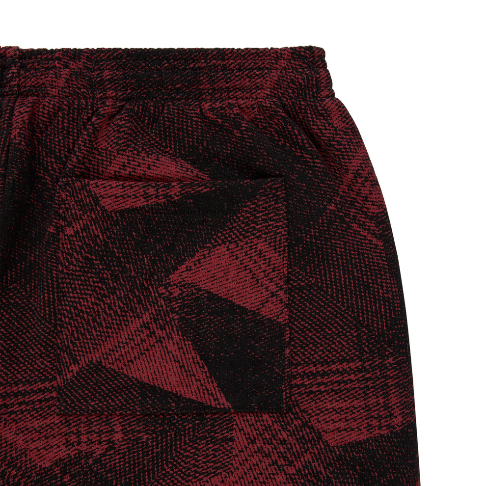 PLAID SPLATT SWEATPANT