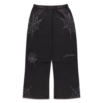 RHINESTONE WEB SWEATPANT