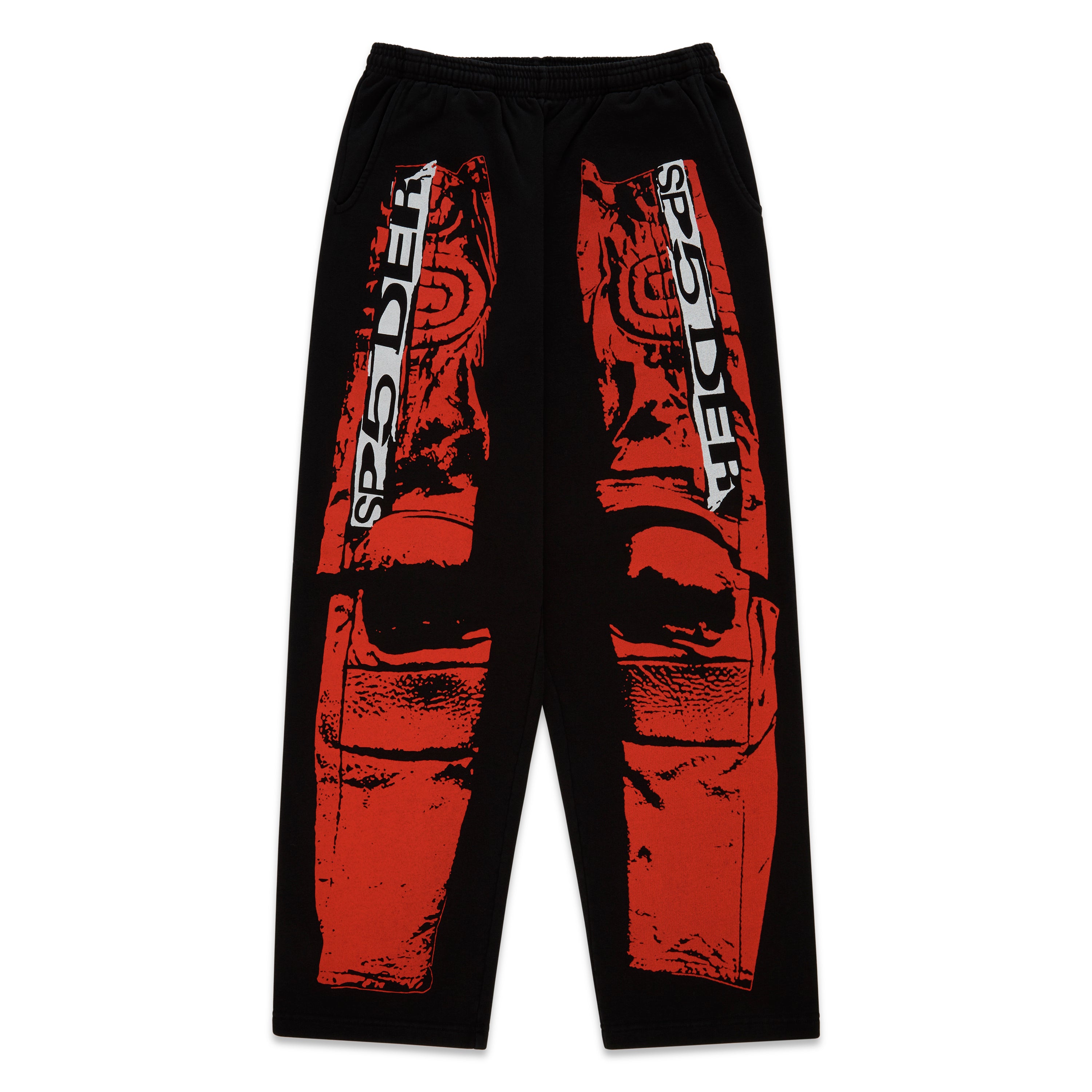 BLACK JP5 MOTO SWEATPANT | SP5DER | KING SPIDER
