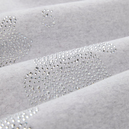 RHINESTONE BELUGA V2 WIDE LEG SWEATPANT