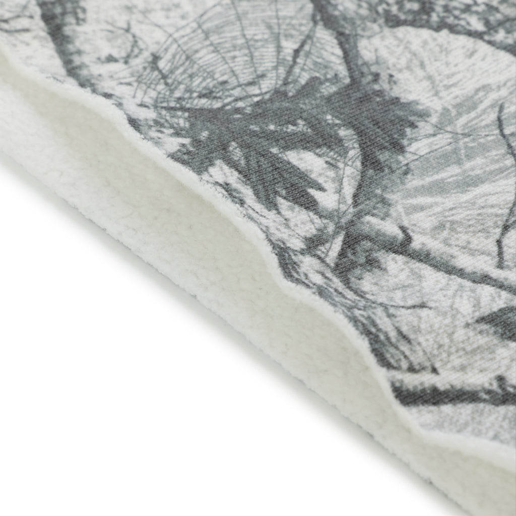 REALTREE OG WEB V2 Sweatshort, 13oz cotton brushed fleece with grey Realtree design and raw hem.