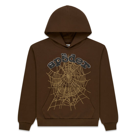 RHINESTONE OG WEB HOODIE
