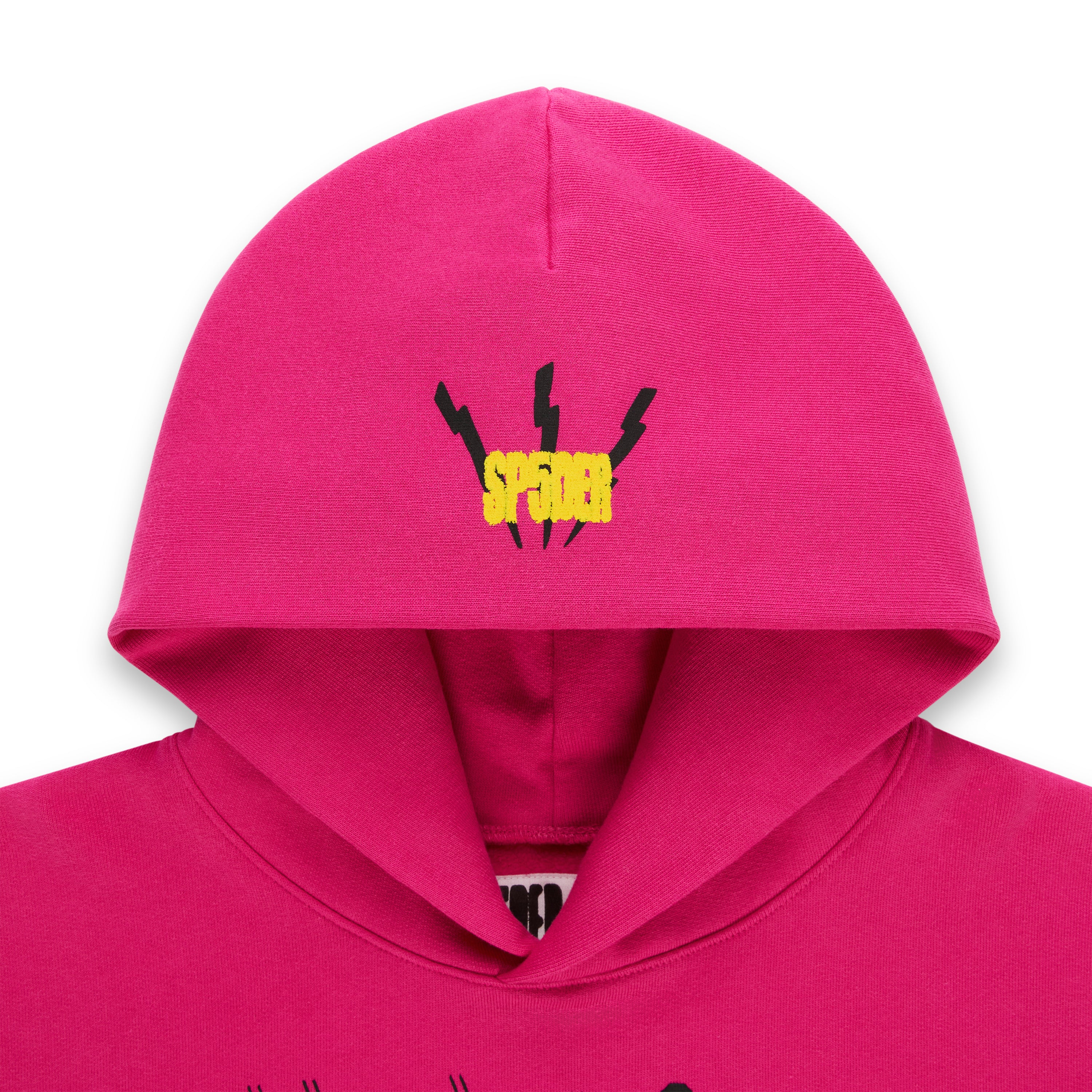 PINK ANGEL NUMBER HOODIE | SP5DER | KING SPIDER