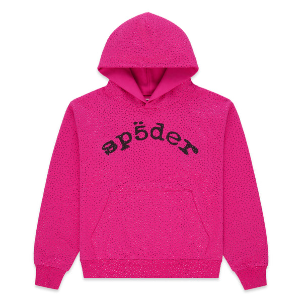 PINK VVS HOODIE | SP5DER | KING SPIDER