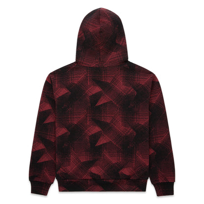 PLAID SPLATT HOODIE