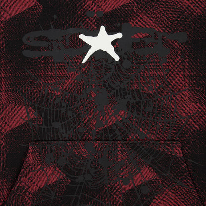 PLAID SPLATT HOODIE