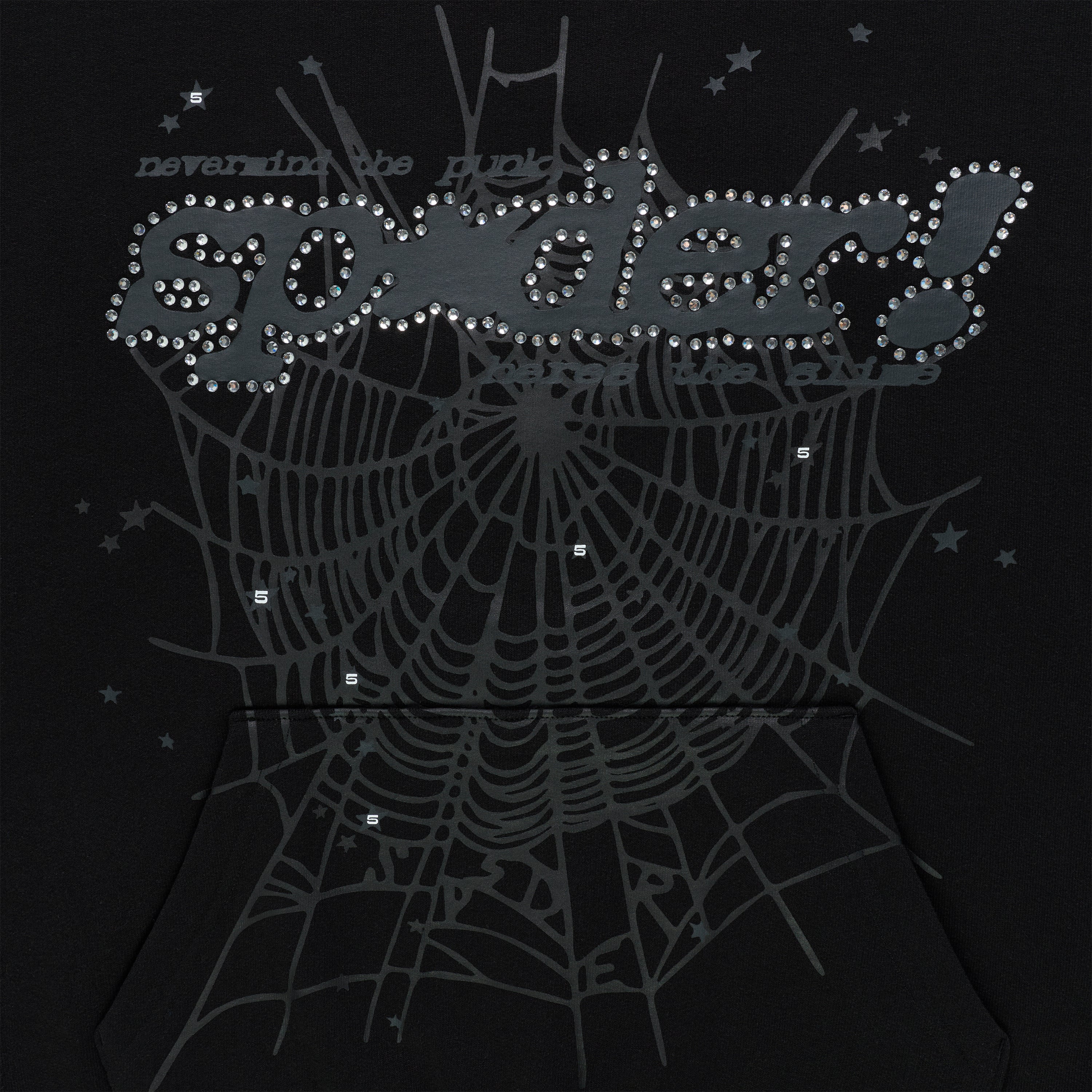 RHINESTONE PUNK V2 HOODIE – SP5DER
