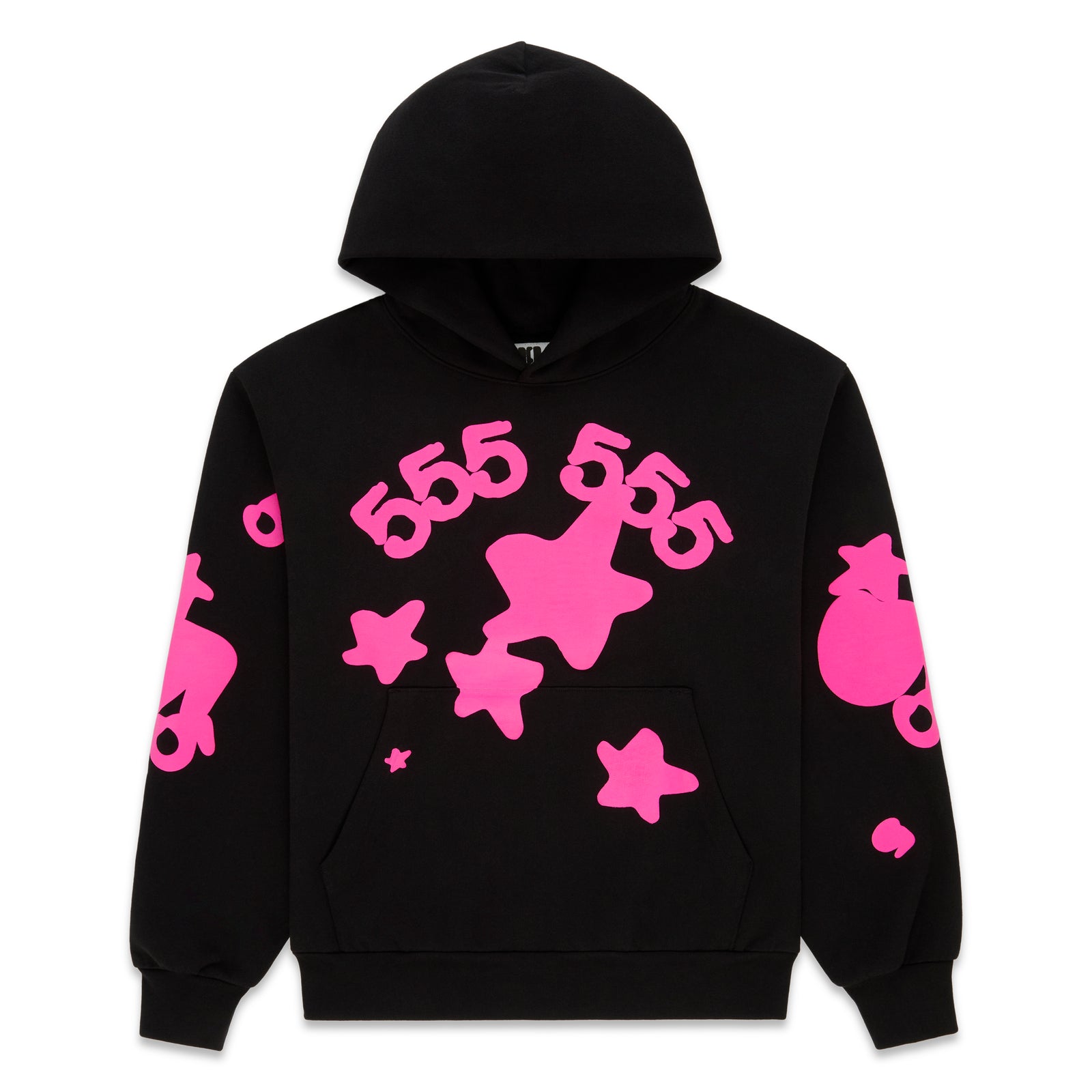 BLACK BELUGA ANGEL NUMBER HOODIE