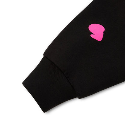 BLACK BELUGA ANGEL NUMBER HOODIE